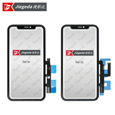 LCD モバイルタッチパネル フロントガラス iPhone 11 オーム スクリーン デジタル化