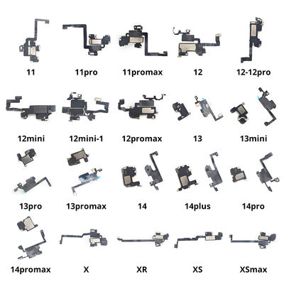 X 11 12 13 14 iPhone 補給品 耳のスピーカー フレックスケーブル OEM